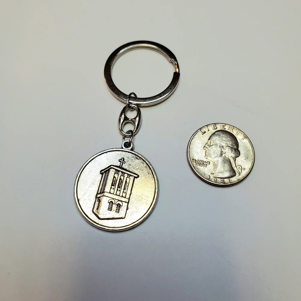 Saint Peregrine key chain